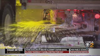 City Crews Preparing For Icy Conditions On Roads