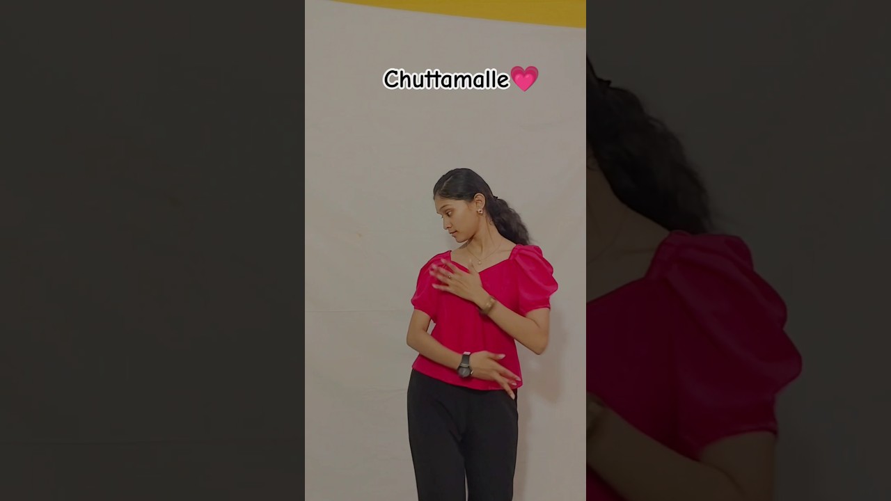 Chuttamalle💗💃 #music #bollywood #song #dance #newsong #danceshorts # ...