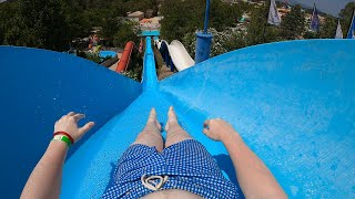 Aqualand Corfu - All Slides POV!