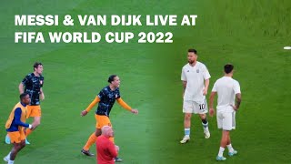 🇳🇱 Netherlands v 🇦🇷 Argentina Pre Match Warm up || Lusail Iconic Stadium, FIFA World Cup 2022