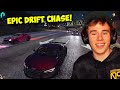 Blaustoise INSANE DRIFT POLICE CHASE With Tony, Dundee & xQc! | GTA 5 NoPixel