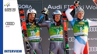 Henrik Kristoffersen | "It's really cool" | Men's Giant Slalom | Kranjska Gora | FIS Alpine