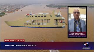 NEW FERRY FOR REGION ONE ROUTE