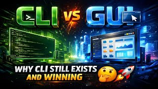 CLI vs GUI Why the Command Line Still Exists and Winning