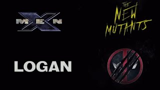 All X-Men Trailer Logos (With Deadpool 3)