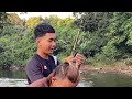 camping fishing 2 hari di kalimantan menjala ikan bermalam di hutan masak dan makan