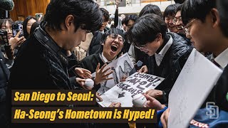 Ha-Seong Kim’s Hometown Is Hyped for the Seoul Series!