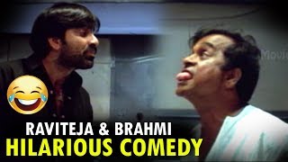 Raviteja & Brahmanandam Hilarious Comedy | | Back To Back Comedy Scenes | Movie Time Cinema