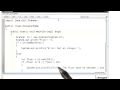 Static Methods - Intro to Java Programming