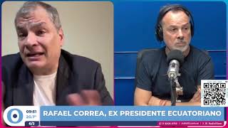 #ElMashiEnMedios | Entrevista a Rafael Correa en Radio 10 Argentina.