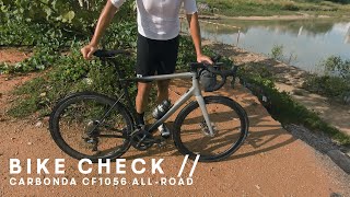 Gravel Bike Check // Carbonda CF1056 All-Road // @khxxrxl