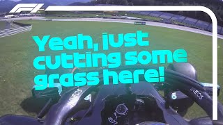 'Just Cutting Some Grass' Valtteri Bottas Reacts To Pole | 2020 Austrian Grand Prix