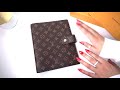 new louis vuitton agenda chatty unboxing madyplans