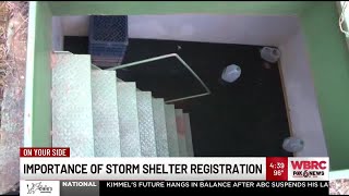 Importance of storm shelter registration