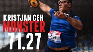 Kristjan Ceh | MONSTER discus throw￼ 71.27 2022