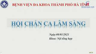 Hội chẩn BN viêm khớp tự phát thiếu niên I BV Đại học Y Hà Nội