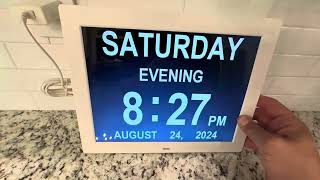 American Lifetime, New 2024 Dementia Clock Large Digital Clock for Seniors Review