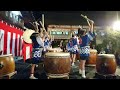 2016年住吉大伴神社太鼓連例大祭宵宮　1.2年生