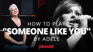 "Someone Like You" by Adele (Piano Tutorial)
