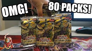 YUGIOH! BEST! 80 PACKS OF MAXIMUM CRISIS  SNEAK PEEK OPENING! LETS GET THEM TRUE DRACOS! (TCG 2017)