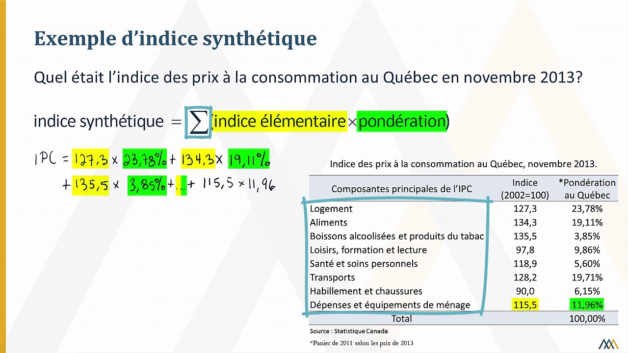 Ntroduire 71+ Imagen Calcul Indice Formule - Fr.thptnganamst.edu.vn