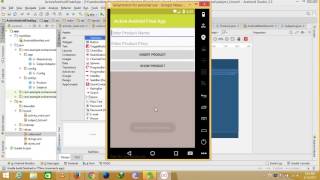 demo orm active android crud app