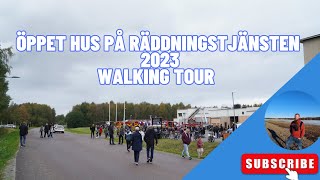 Öppet hus hos Räddningstjänsten Piteå 2023 -  Walking tour