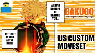 BAKUGO, THE EXPLOSION QUIRK USER | JJS SKILL BUILDER