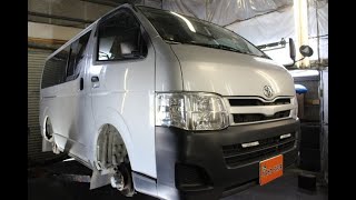 ノックスドール施工記録　滝川市Ａ様　ハイエース