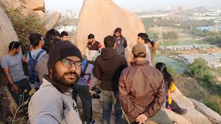 Khajaguda hills Rappelling with HATS