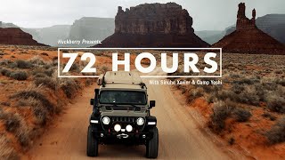 72 Hours Overlanding in the Utah Desert | With Sinuhe Xavier and Camp Yoshi | Ep