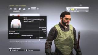 MGO3 Class (Infiltrator) Overview Customization v1.00