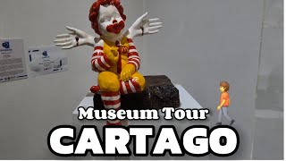 Museum In CARTAGO, Costa Rica + Walking Tour 🏄 Incredible Art #travel #tourism