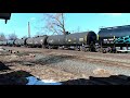 hd csx k635 with rebuilt cp sd70acu trailing fairport ny