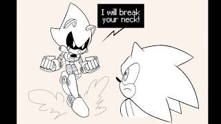 metal sonics's -Error- [sonic comic dub] comic by FinikArt