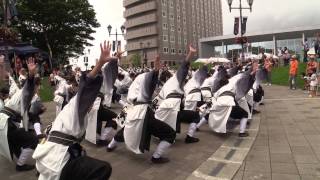 おの恋祭り 2014 パレード会場 神戸学生よさこいチーム湊