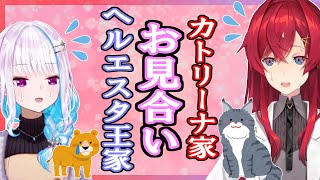 アンジュとリゼ様の猫(ナツとジル)の顔合わせ追加情報、ナツのおしっこ我慢【リゼアン/にじさんじ】