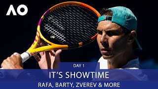Rafa, Barty, Zverev and More | Australian Open 2022 Day 1