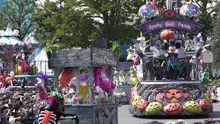 スプーキー“Boo！”パレード （1stミッキー）TDL（4K）2018/9/18 Spooky Boo！Parade