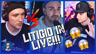 IL PANCIO LITIGA COL ROSSO E ABBANDONA LA LIVE!!