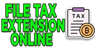 How To File Tax Extension Online! - 2024 IRS Form 4868