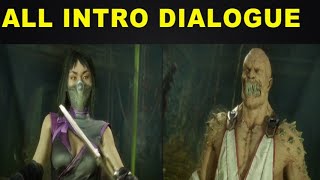 Mortal Kombat 11 Ultimate Mileena Intro Dialogue Baraka MK11