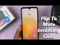 Samsung Galaxy A14: How To Enable 'Flip To Mute' Incoming Calls