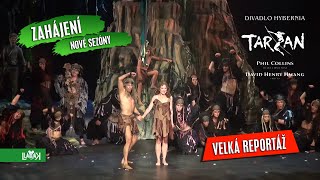 Zahájení nové sezóny muzikálu TARZAN 🌿 Divadlo Hybernia 2020/2021 (Czech)