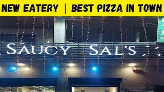 Best Pizza ? 🍕 Visit to Saucy Sals! | New Eatery in Town