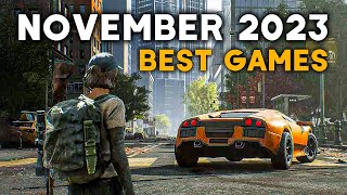 TOP 10 BEST NEW Upcoming Games of NOVEMBER 2023