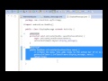 Android Training - Second Activity getIntent