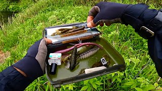 6月（梅雨）のバス釣り、ワーム縛りで実釣しながら解説します