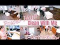 POWER HOUR CLEAN WITH ME 2021| E-Cloth Deep Clean Mop | E-Cloth Reviews| Life with Liz