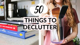 50 Things to Get Rid of in 2020// Ultimate Decluttering Guide Room-by-Room for Intentional Living!#2